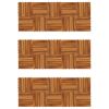 Decking Tiles Vertical Pattern 11.8"x11.8" Acacia Set of 30