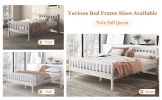 Twin Bed Frames with Headboard, Solid Wooden Platform Bed with Corner, Modern Low Profile Bed Frame, No Box Spring Needed, Grey