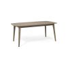 Outdoor Acacia Wood Expandable Dining Table, Gray