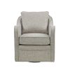 Brianne Wide Seat Swivel Arm Chair