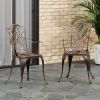 Tucson Dining Chair, Black Copper (Set of 2)