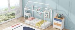 Metal House Shape Platform Bed